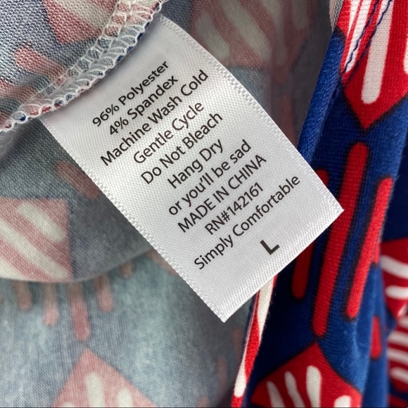 NET LuLaRoe Americana Randy T - Picture 5 of 5